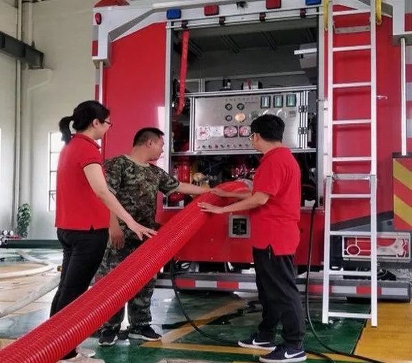 tpu新型消防车吸水管