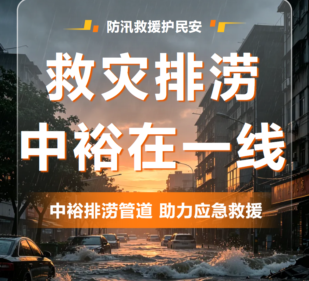 助力广西贵港排涝，中裕在一线！