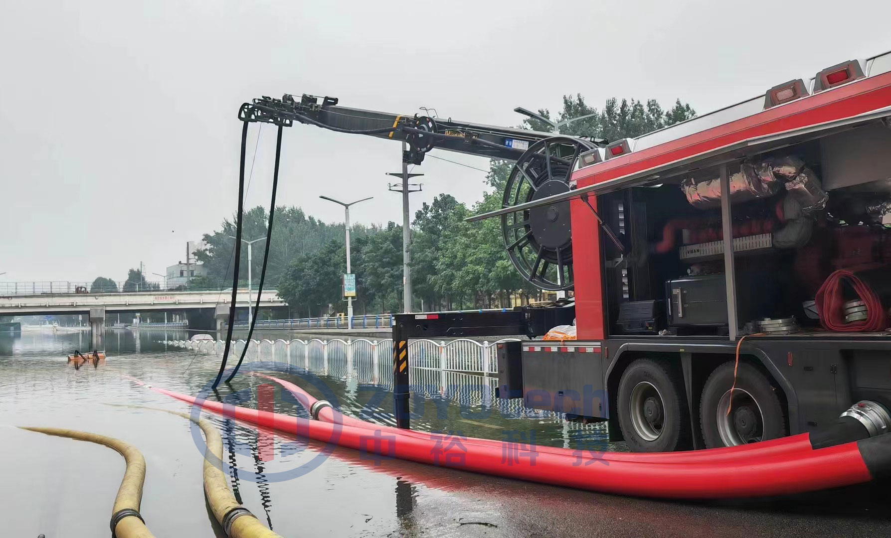 防汛利器“排涝水带”的使命与担当
