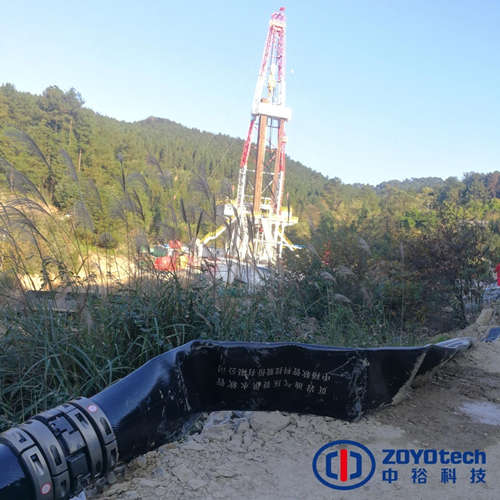 页岩油气开采压裂供水软管
